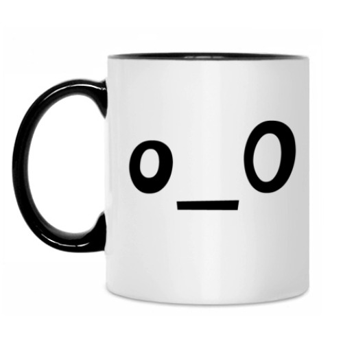 Кружка с принтом смайл