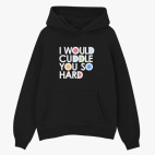 Толстовка худи оверсайз