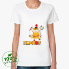 Женская футболка органик