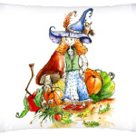 Девочка-фея. Акварель