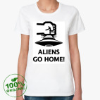 Женская футболка органик