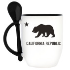 Кружка с ложкой