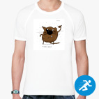 Мужская спортивная футболка