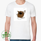 Мужская футболка органик