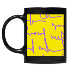 Кружка цветная UV-DTF