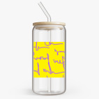 Банка с бамбуковой крышкой