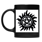 Кружка цветная UV-DTF