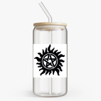 Банка с бамбуковой крышкой