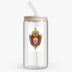 Банка с бамбуковой крышкой