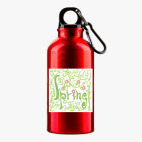 Металлическая бутылка 400 мл UV-DTF