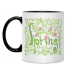 Кружка двухцветная