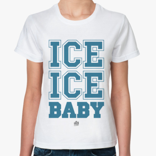 Классическая футболка  ICE ICE BABY