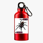 Металлическая бутылка 400 мл UV-DTF