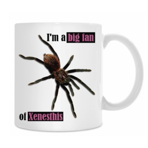 Кружка с принтом Xenesthis