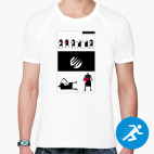 Мужская спортивная футболка