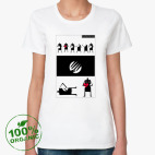 Женская футболка органик