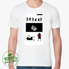 Мужская футболка органик