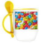 Кружка с ложкой Леденцы