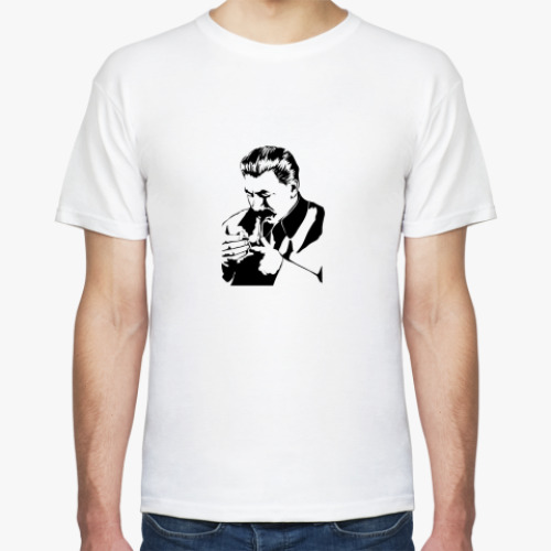 Футболка с принтом Сталин