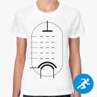 Женская спортивная футболка