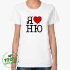 Женская футболка органик