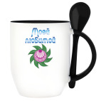 Кружка с ложкой