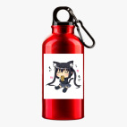 Металлическая бутылка 400 мл UV-DTF