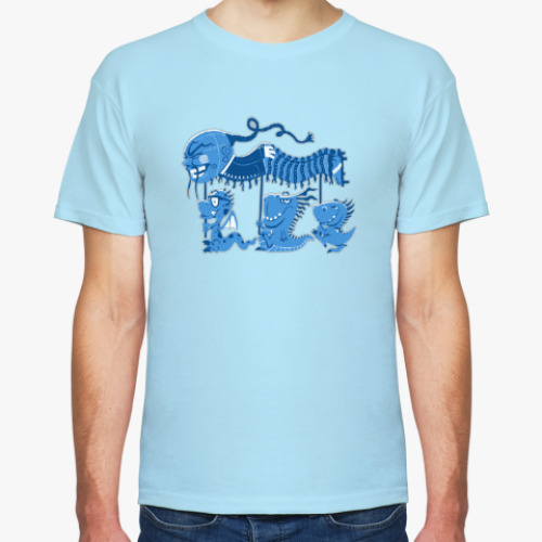 Футболка с принтом 'Дракончики'