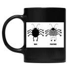 Кружка цветная UV-DTF