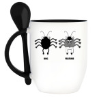 Кружка с ложкой