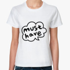 Женская футболка