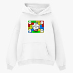 Толстовка худи оверсайз