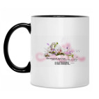 Кружка двухцветная