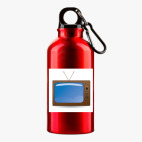 Металлическая бутылка 400 мл UV-DTF