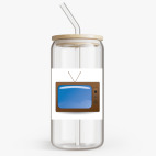 Банка с бамбуковой крышкой