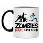 Кружка двухцветная