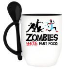 Кружка с ложкой