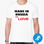 Мужская спортивная футболка