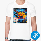 Мужская спортивная футболка