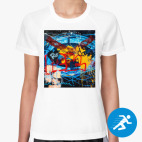 Женская спортивная футболка