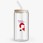 Банка с бамбуковой крышкой