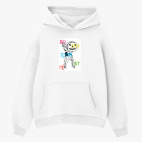 Толстовка худи оверсайз