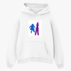 Толстовка худи оверсайз