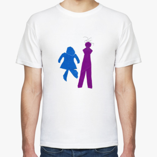 Футболка с принтом Семья