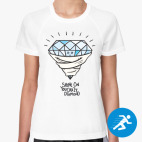 Женская спортивная футболка