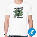 Мужская спортивная футболка