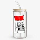 Банка с бамбуковой крышкой