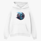 Толстовка худи оверсайз