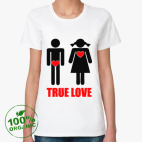 Женская футболка органик