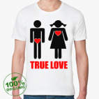 Мужская футболка органик